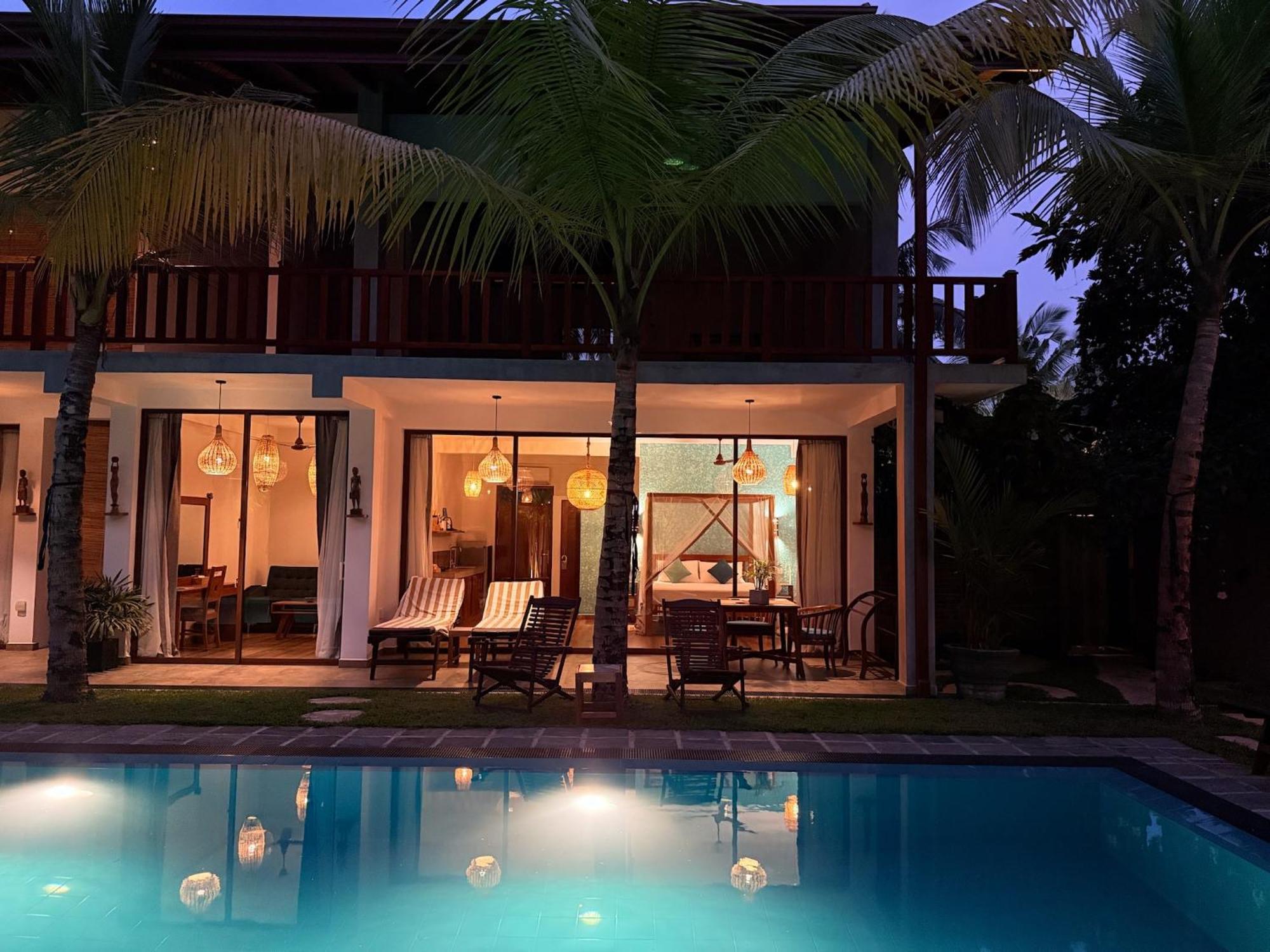 Sri Palms Bed & Breakfast Kosgoda Dış mekan fotoğraf